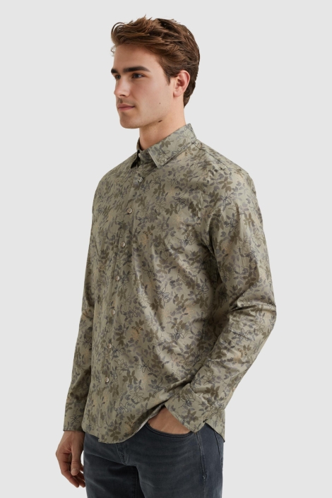 Vanguard long sleeve shirt print on fine po